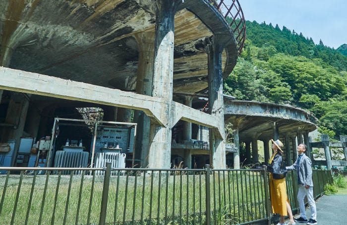 神子畑選鉱場跡