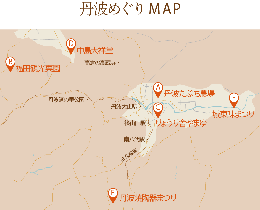 丹波めぐりMAP