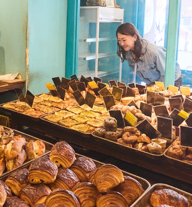 春の始まりに、パンの名店へ