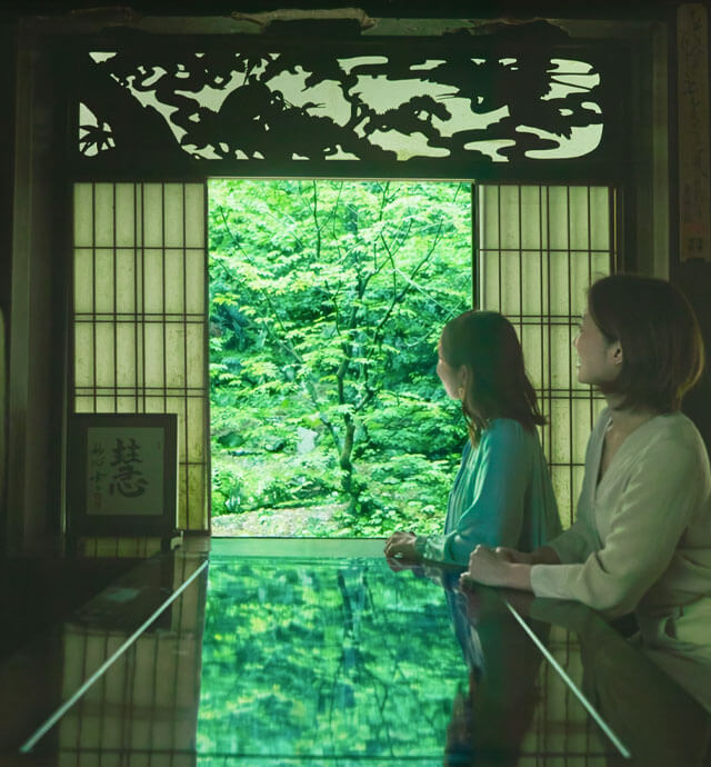 薫風に誘われ、青もみじの丹波へ